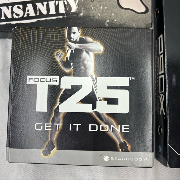 Bulk Lot Of Beachbody Workout DVD's P90X Cize Insanity T25 Rockin Body Turbo Jam - Picture 8 of 9